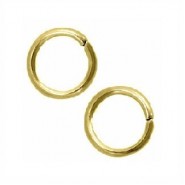 Stainless steel Jumpring 4mm Gold